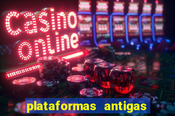 plataformas antigas de jogos